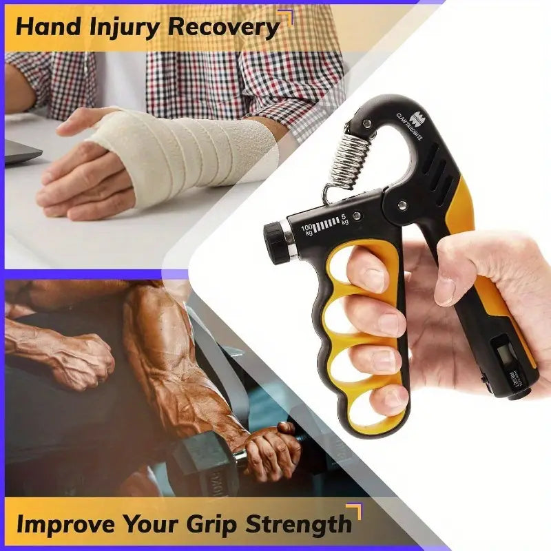 Hand Strengthener Adjustable Dynamometer