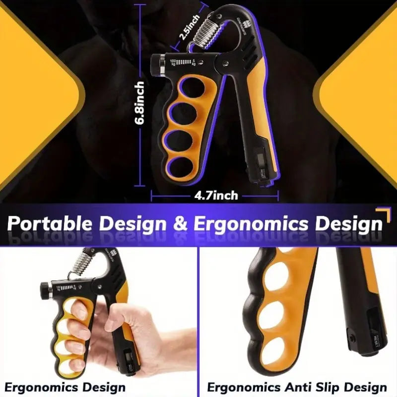 Hand Strengthener Adjustable Dynamometer