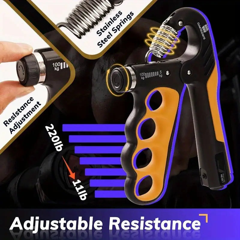 Hand Strengthener Adjustable Dynamometer