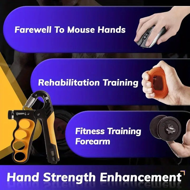 Hand Strengthener Adjustable Dynamometer