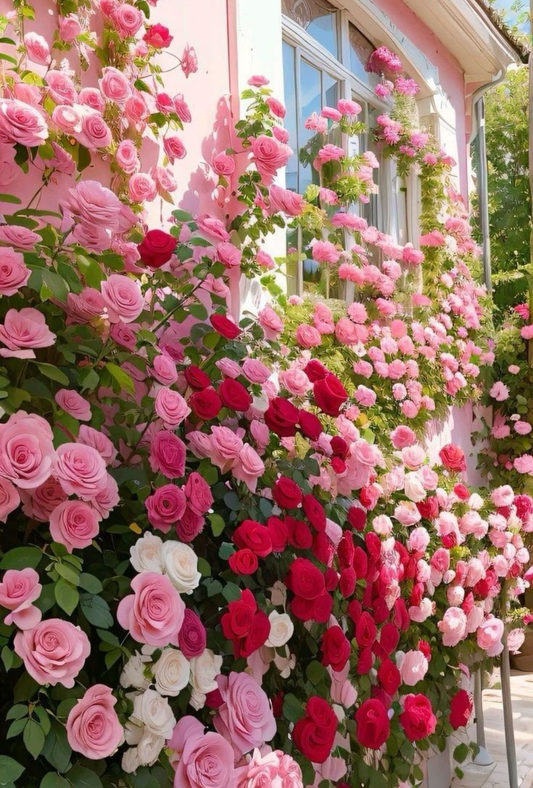 Enchanting Rose Garden Flower Seeds