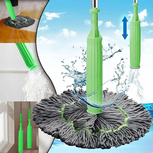 Self-twisting Water Rotating Mop
